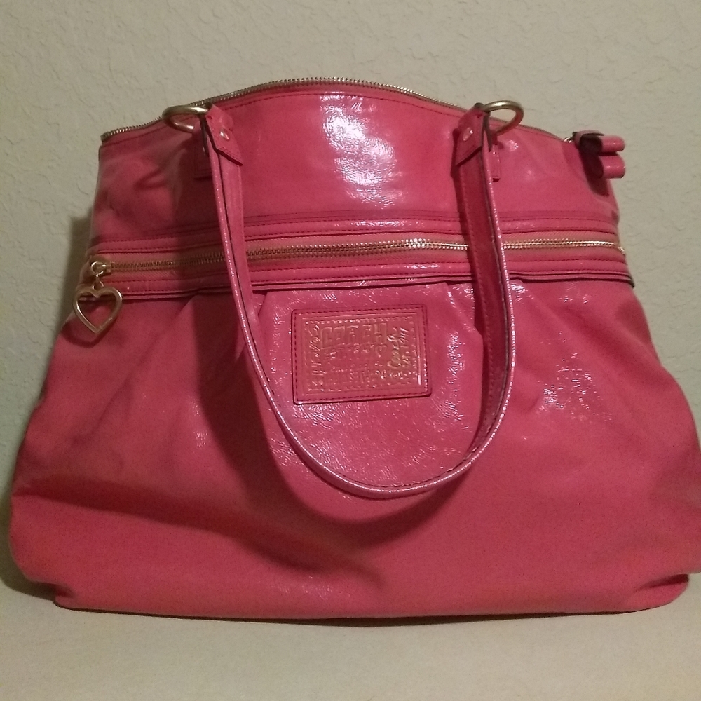 Coach Poppy Daisy Gloss pink purse